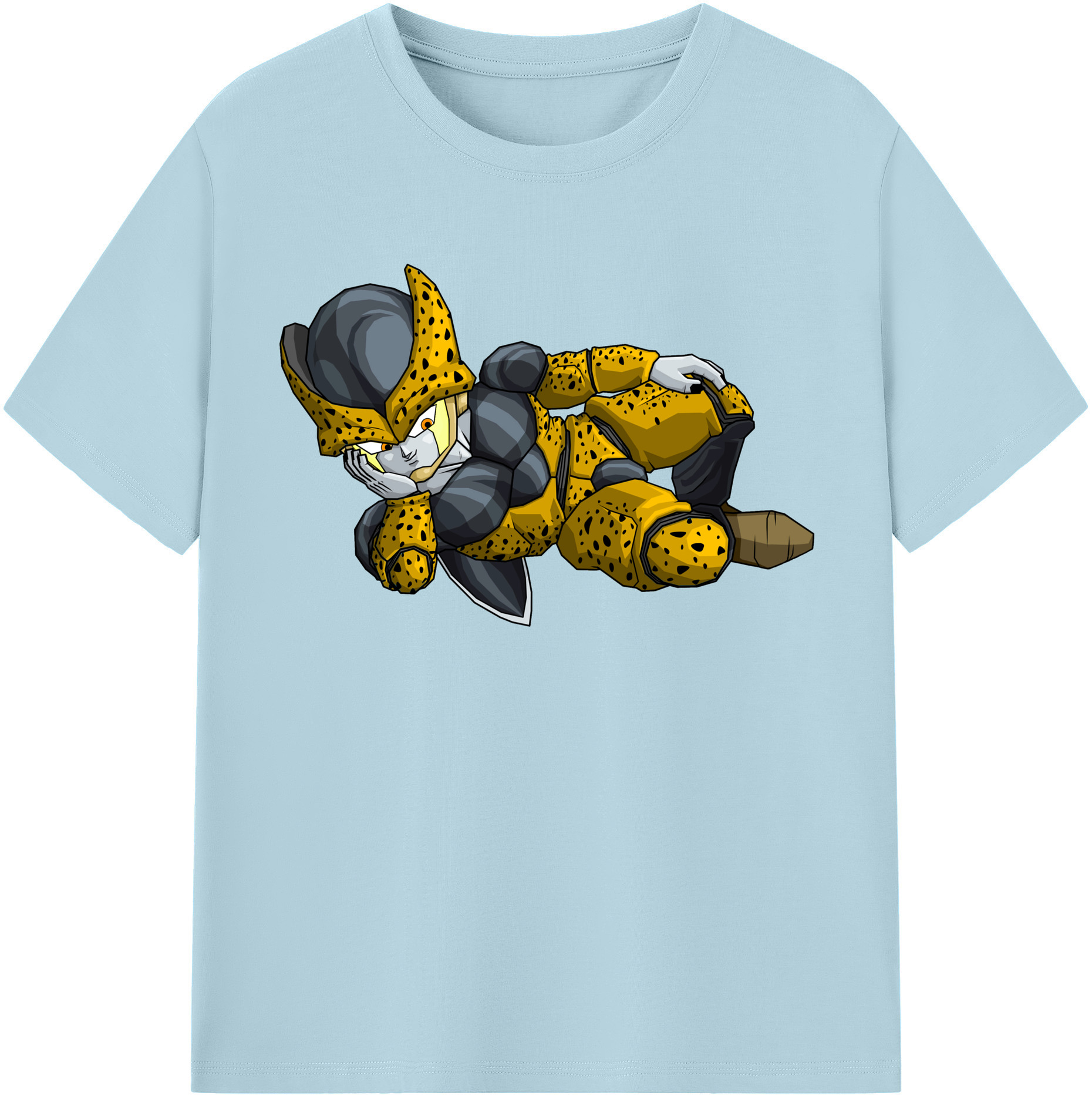 （画像用） ドラゴンボール セル DRAGON BALL Cell 綿100％半袖Tシャツ（フロントプリント）